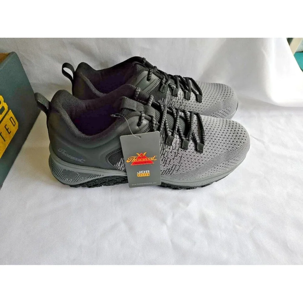 Thorogood Men's AST Low Shoe Charcoal 809-6100 Mens size 14 M - NEW